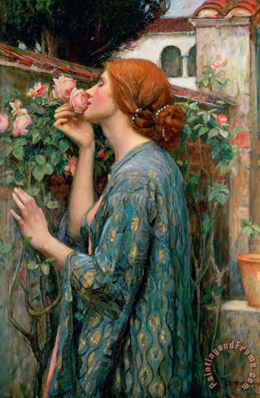 John William Waterhouse The Soul of the Rose Art Painting