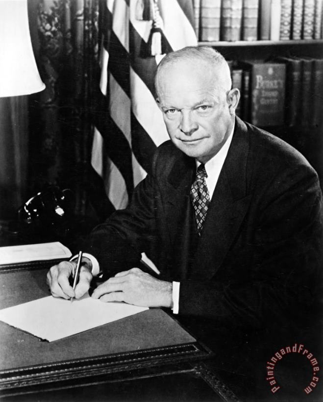 Others Dwight D. Eisenhower painting - Dwight D. Eisenhower print for sale