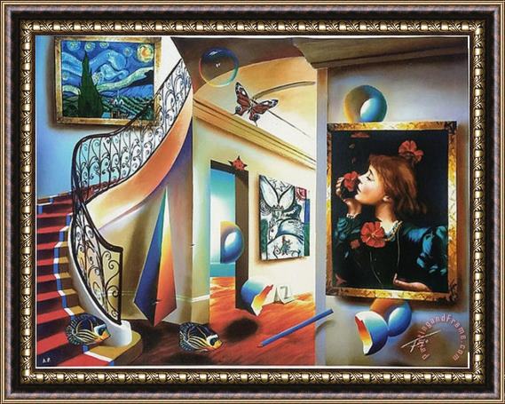 Collection Ferjo Timeless Beauty Framed Painting