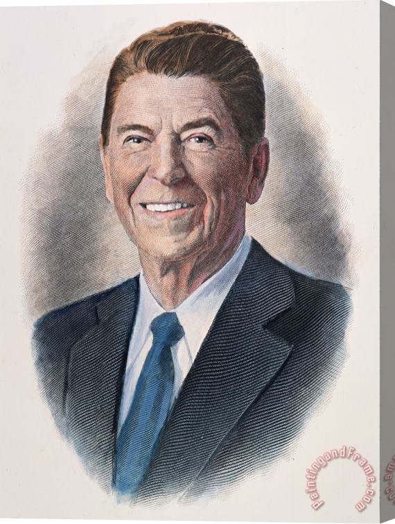 Others Ronald Reagan (1911-2004) Stretched Canvas Print / Canvas Art ...