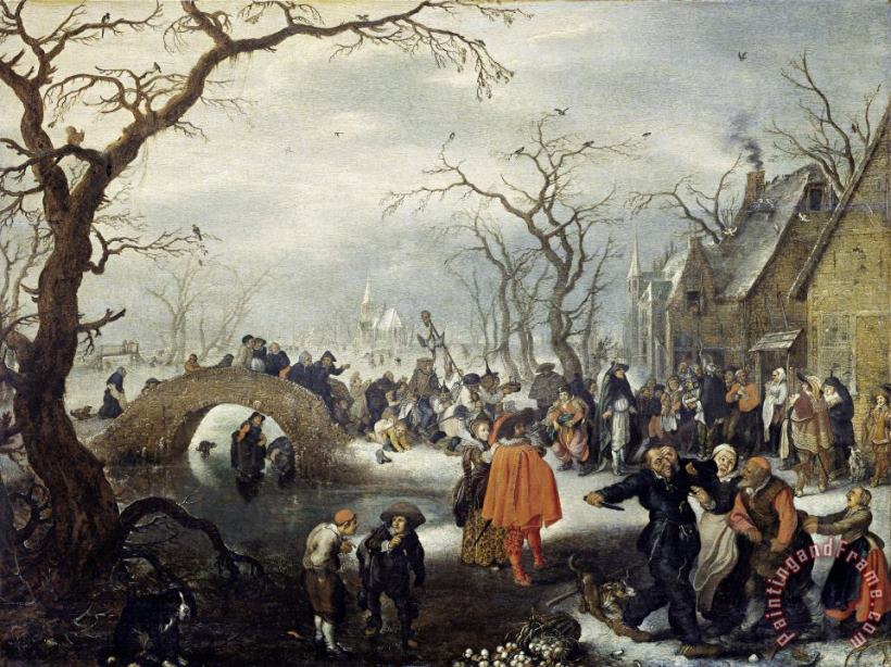 Adriaen Pietersz. van de Venne Shrove Tuesday in The Country Art Painting