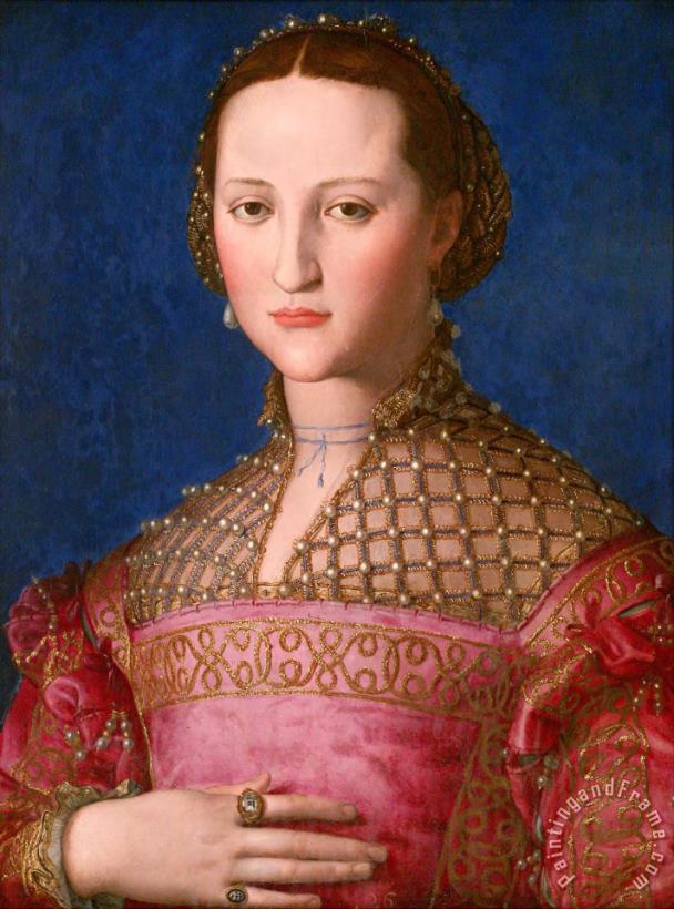 Agnolo Bronzino Eleonora Da Toledo (1519 74) Art Print