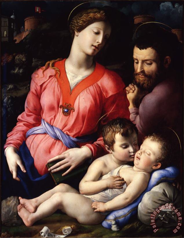 Agnolo Bronzino The Madonna Panciatichi Art Print