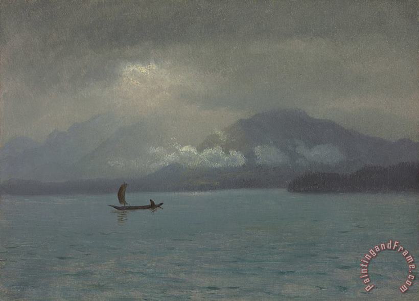 Albert Bierstadt Northwest Coast Art Painting