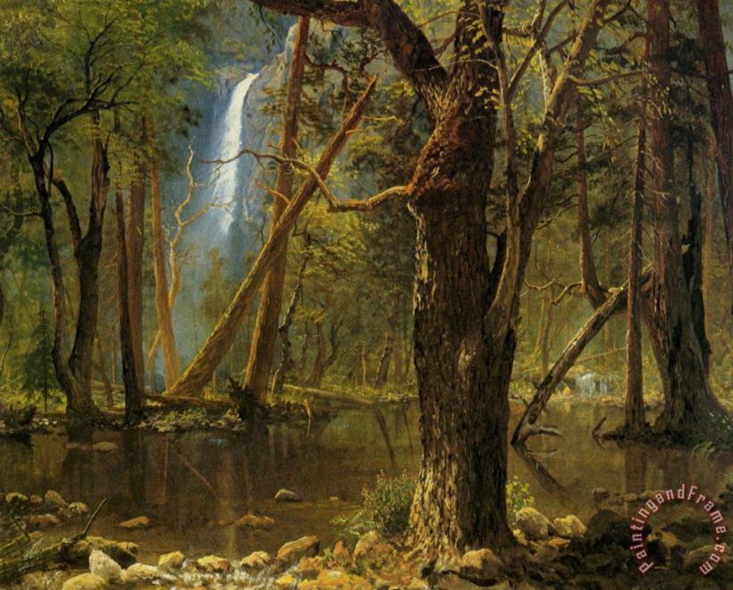 Albert Bierstadt View in Yosemite Valley Art Print