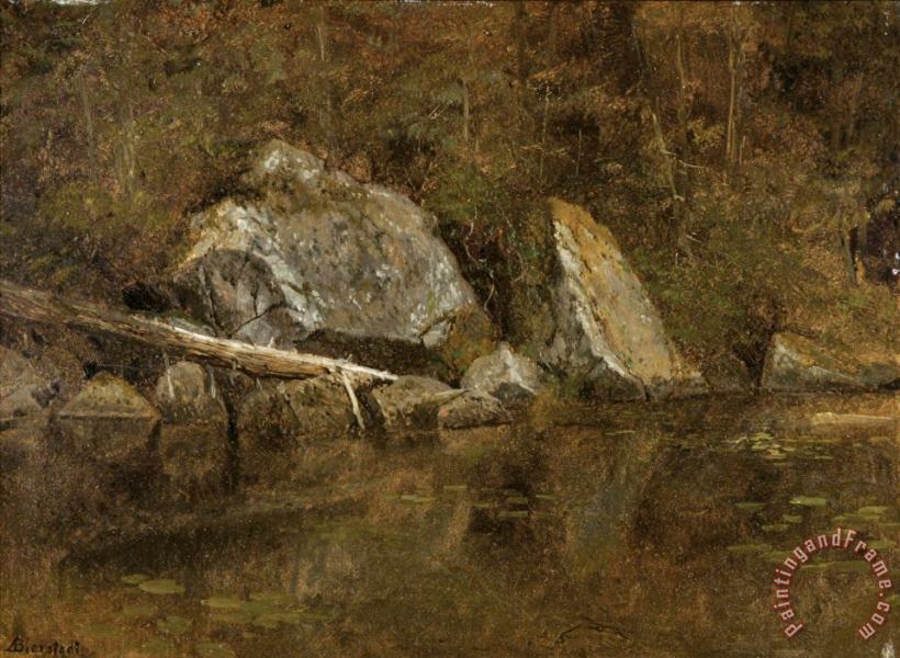 Albert Bierstadt White Mountain Lake, 1869 Art Painting