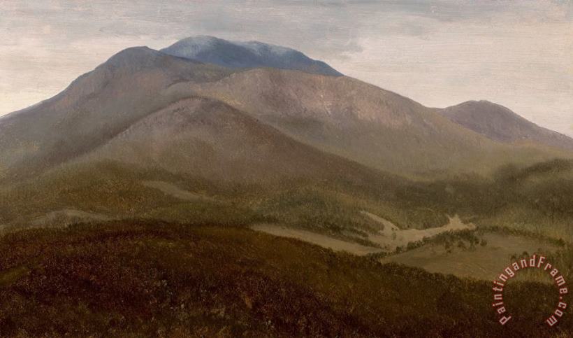 Albert Bierstadt White Mountains, New Hampshire Art Print