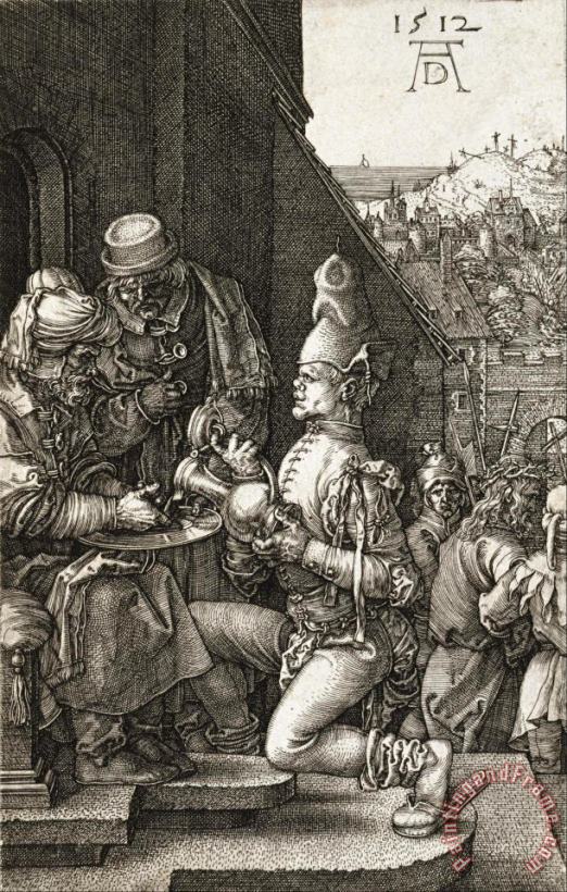Albrecht Durer Pilate Washing His Hands Art Print