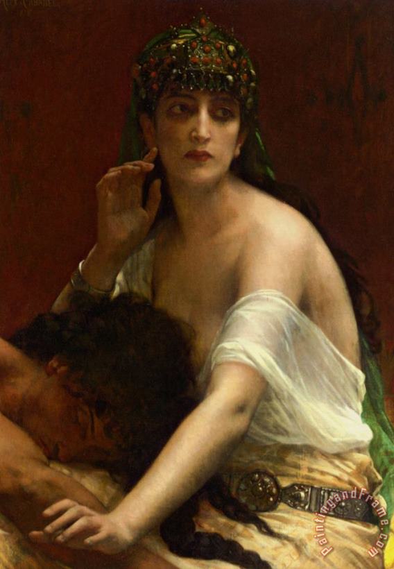 Alexandre Cabanel Samson And Delilah Art Painting