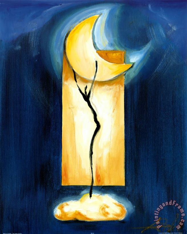 alfred gockel Moon Dance Art Print