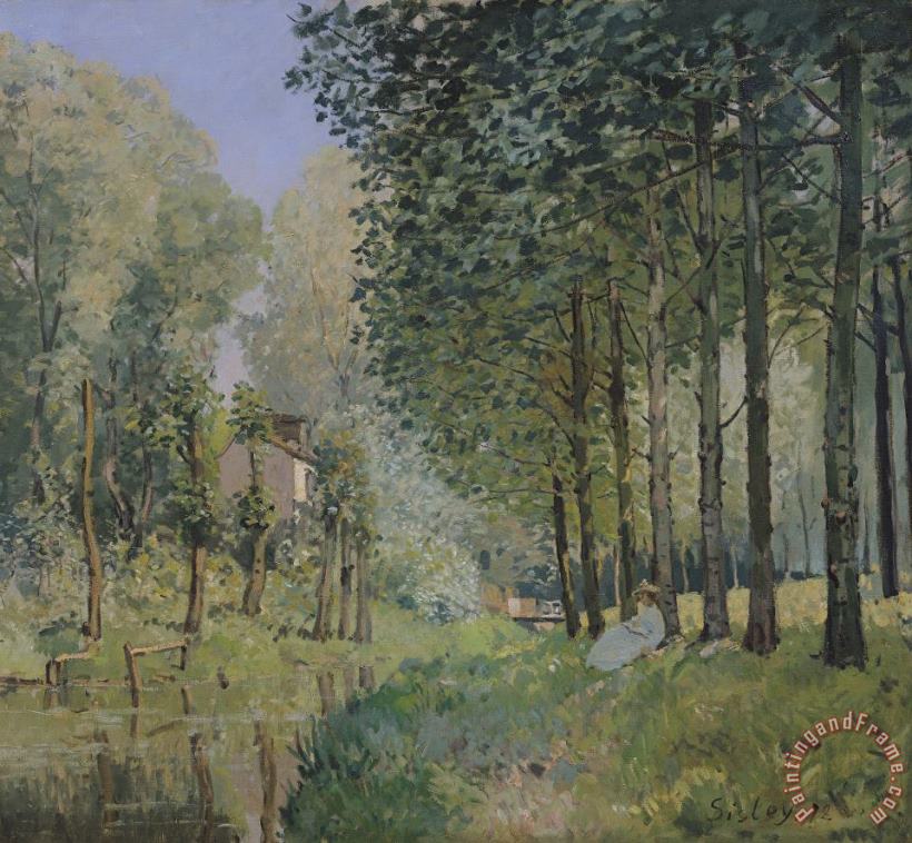 Alfred Sisley Edge of the Wood Art Painting
