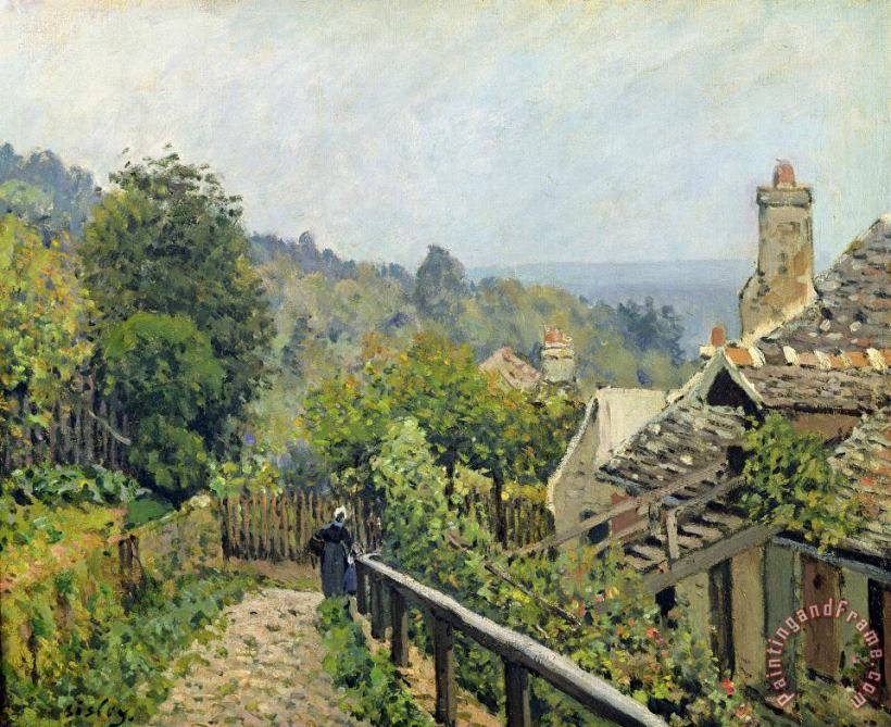 Alfred Sisley The Heights at Marly Art Painting