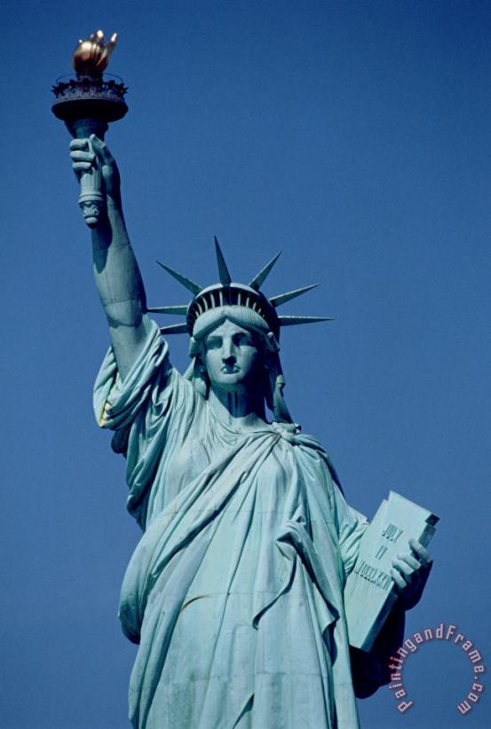 American School The Statue of Liberty Art Print