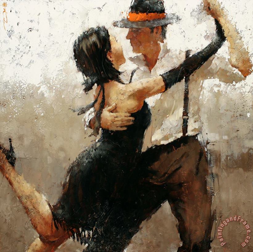 In The Hands of Passion painting - Andre Kohn In The Hands of Passion Art Print