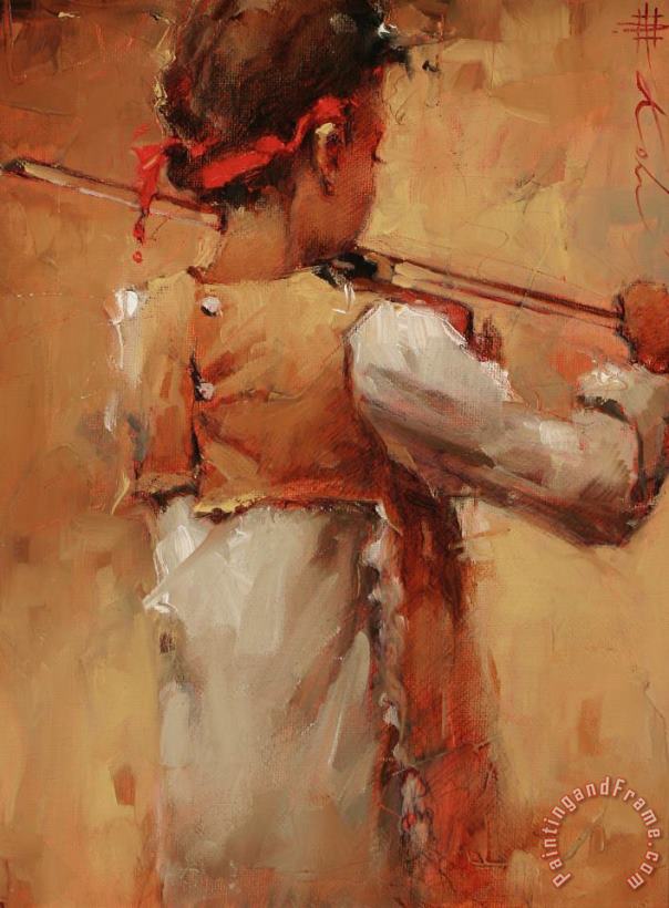 Andre Kohn Little Fiddler Art Print Andre Kohn Little Fiddler Art Print