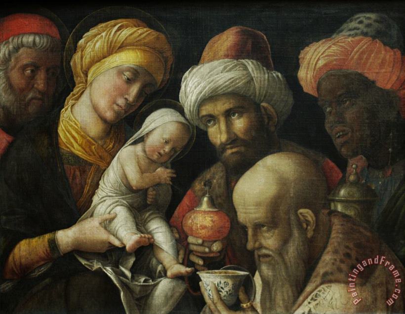 Andrea Mantegna Adoration of The Magi Art Print