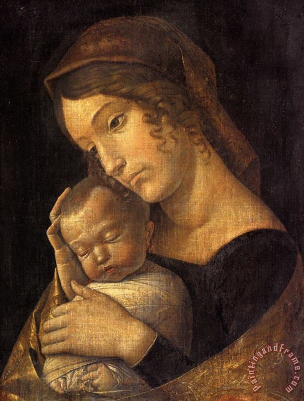 Andrea Mantegna Madonna with Sleeping Child Art Print