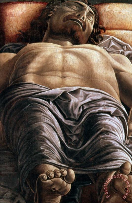 The Dead Christ painting - Andrea Mantegna The Dead Christ Art Print
