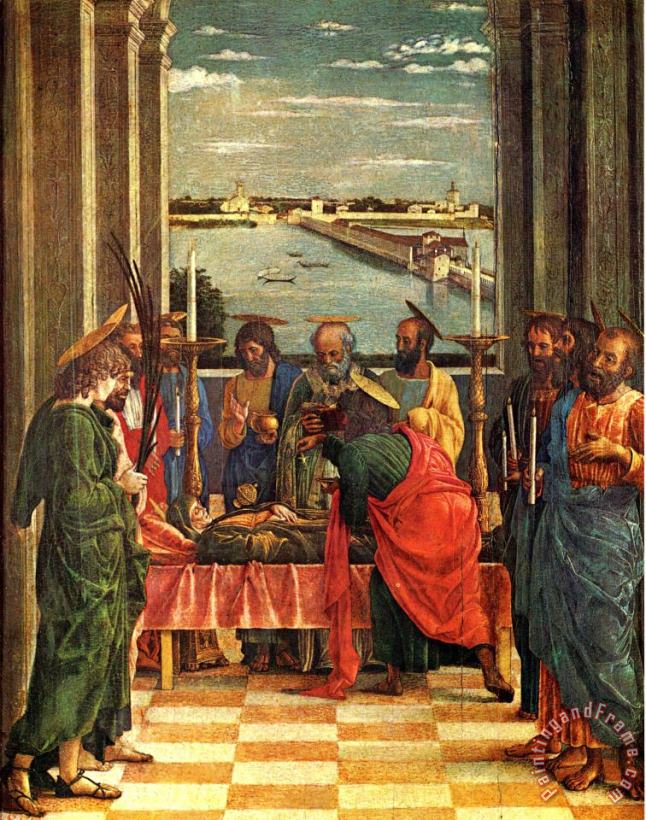 Andrea Mantegna The Death of The Virgin Art Print