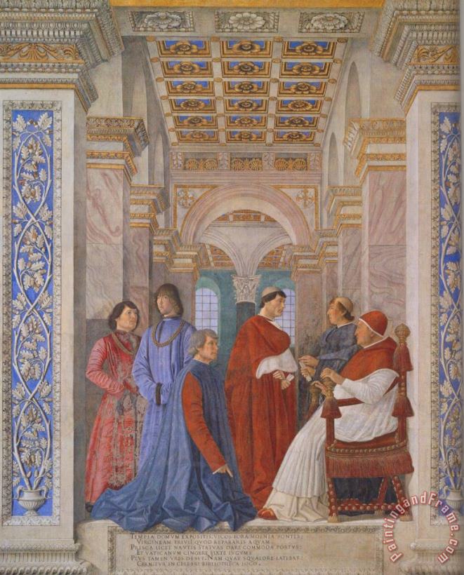 Andrea Mantegna The Family of Ludovico Gonzaga Art Print