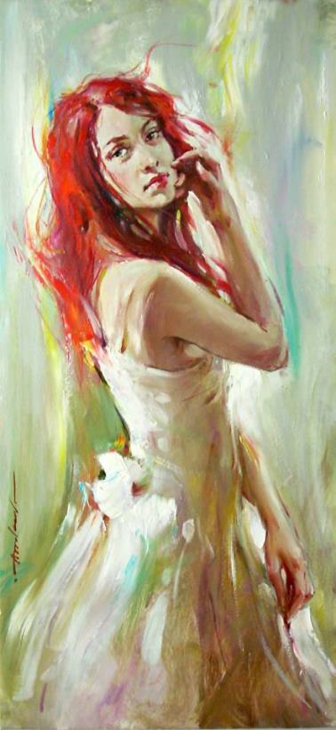 Andrew Atroshenko The Redhead Art Painting