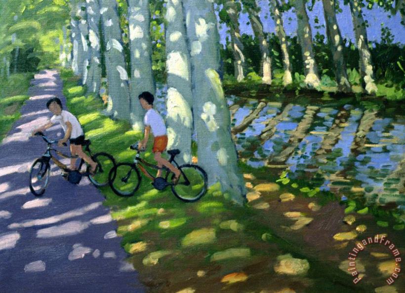 Andrew Macara Canal du Midi France Art Painting