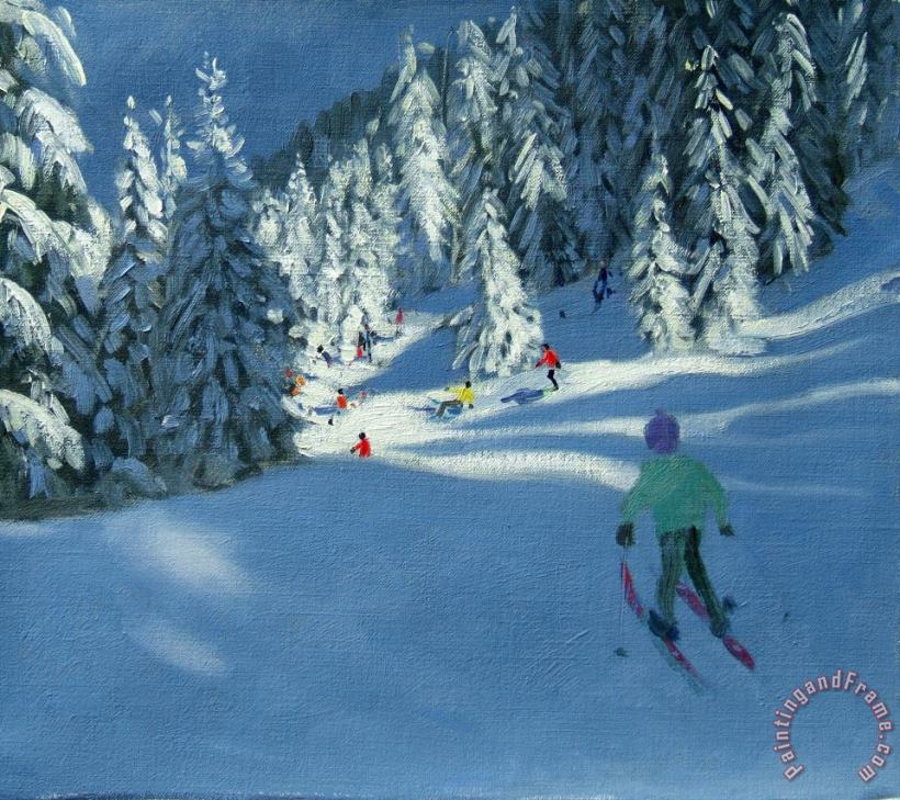 Andrew Macara Fresh Snow Art Painting