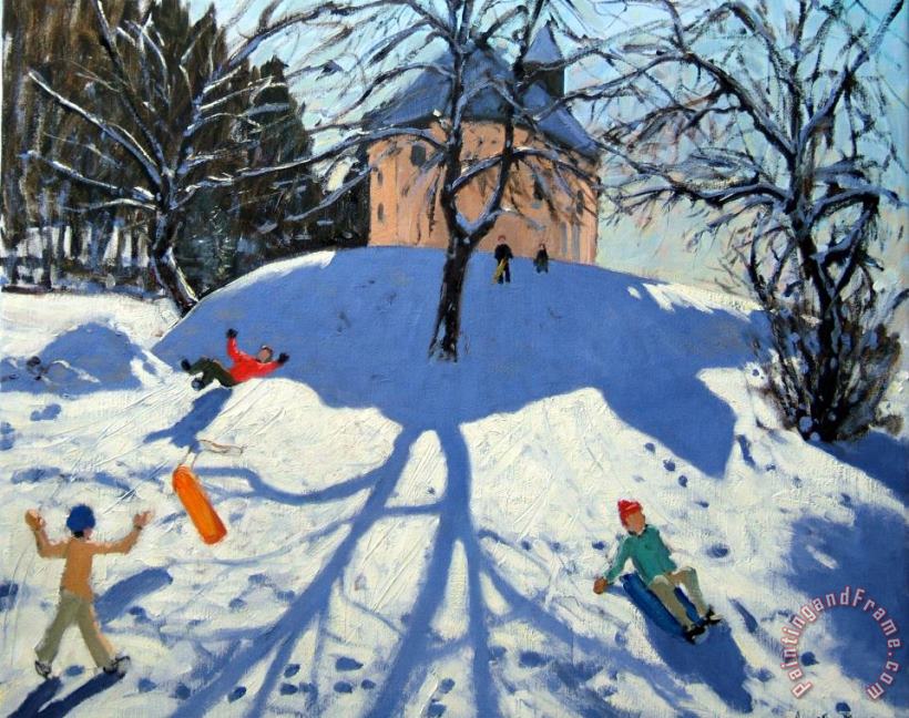 Andrew Macara Les Gets Art Painting