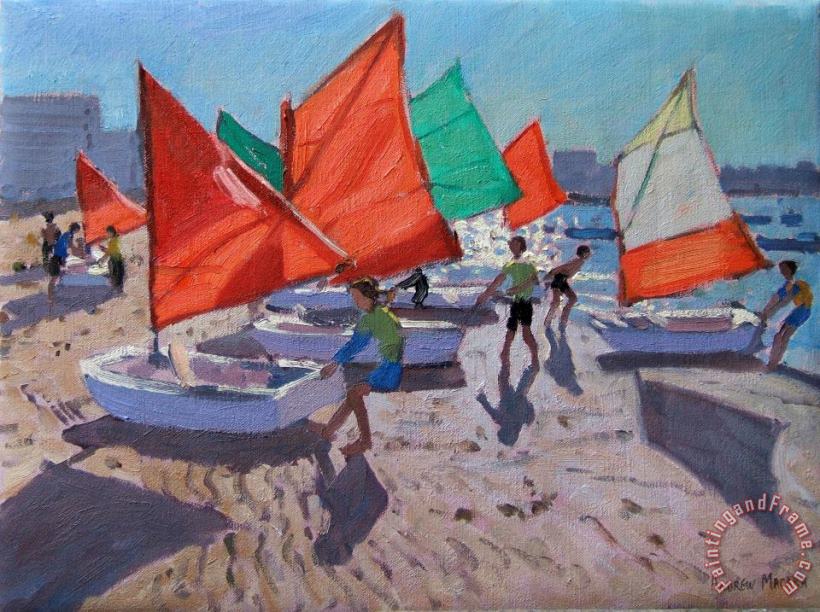 Andrew Macara Red Sails Art Painting