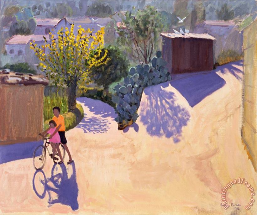 Spring in Cyprus painting - Andrew Macara Spring in Cyprus Art Print