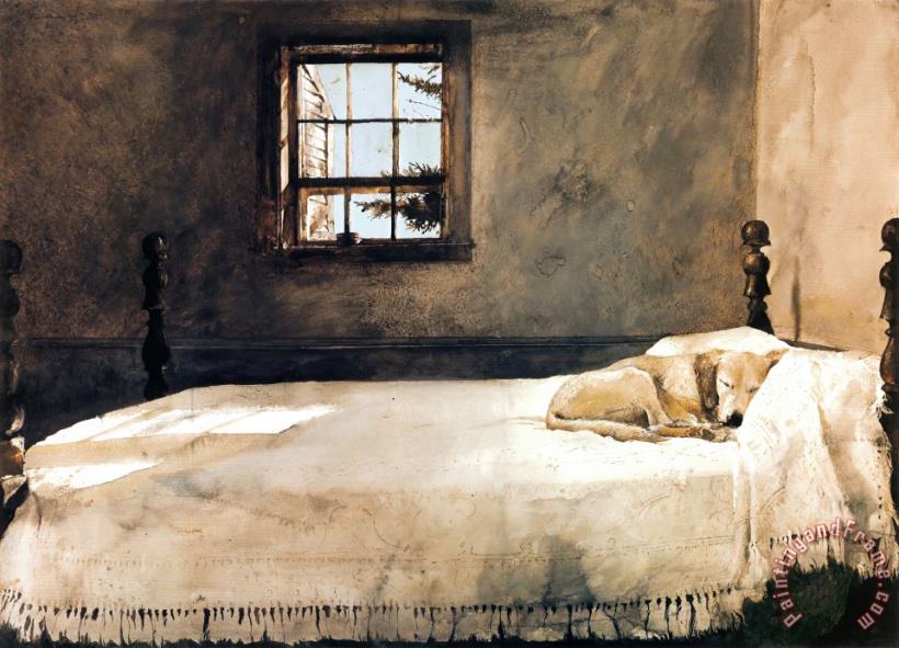 andrew wyeth Master Bedroom Art Painting