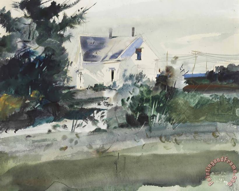 andrew wyeth Tamarack House, 1941 Art Painting