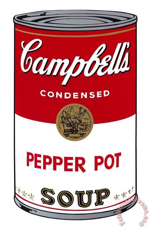 Andy Warhol Campbell S Soup I Pepper Pot C 1968 Art Painting