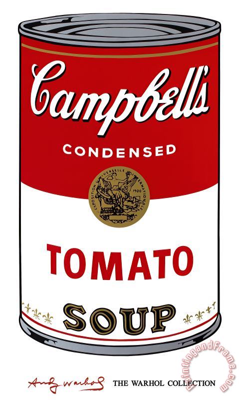 Andy Warhol Campbell S Soup I Tomato C 1968 Art Painting
