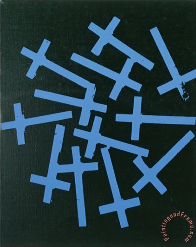 Andy Warhol Crosses C 1981 82 Art Painting