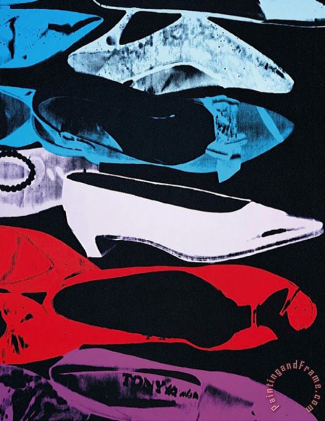 Andy Warhol Diamond Dust Shoes C 1980 81 Parallel Art Print