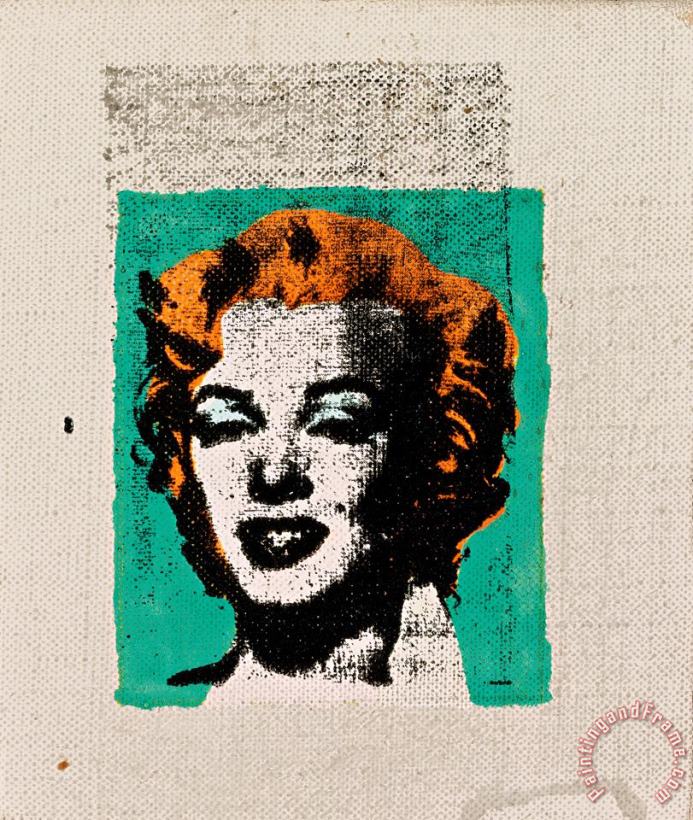 Andy Warhol Marilyn Monroe 1962 Art Painting