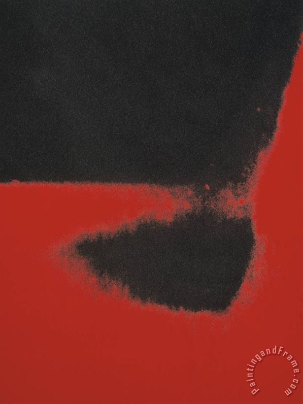 Andy Warhol Shadows II 1979 Red Art Print