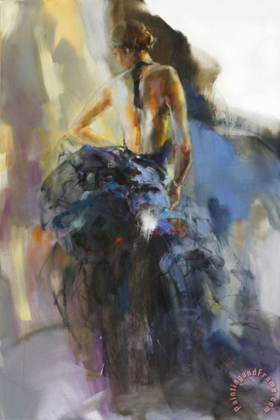 Anna Razumovskaya Sapphire Momento Art Painting
