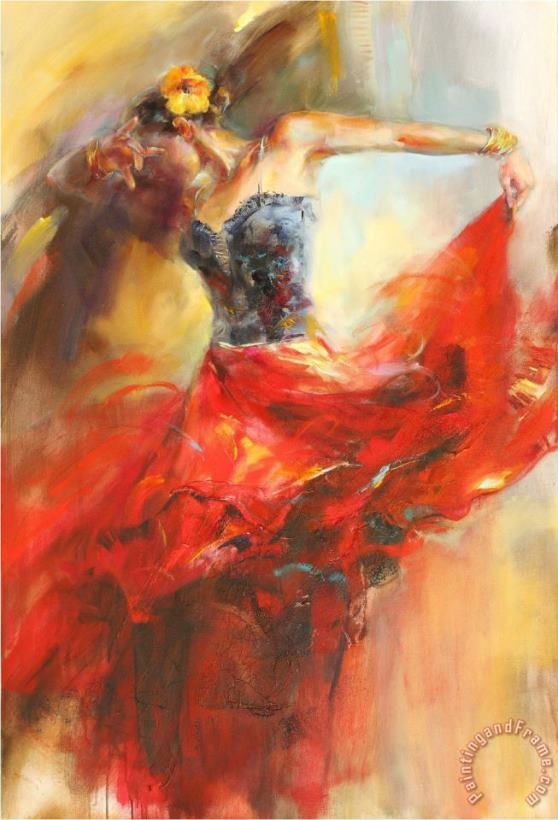 Anna Razumovskaya She Dances in Beauty 1 Art Print