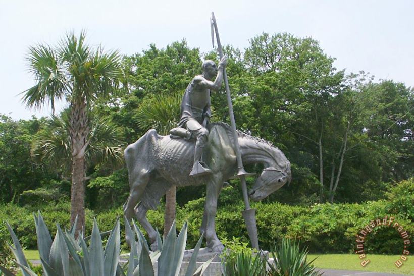 Anna Vaughan Hyatt Huntington Don Quixote Art Print