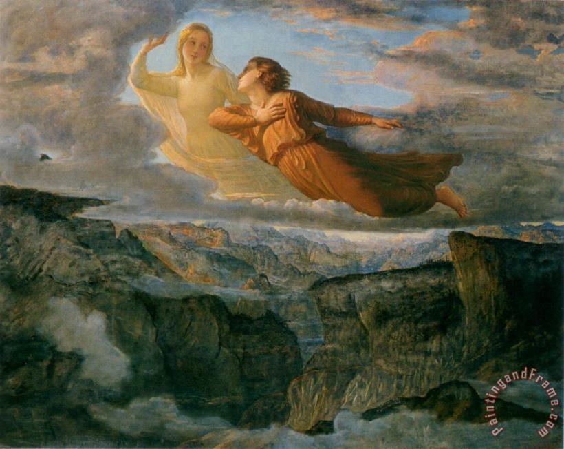 Anne Francois Louis Janmot The Poem of The Soul The Ideal Art Painting