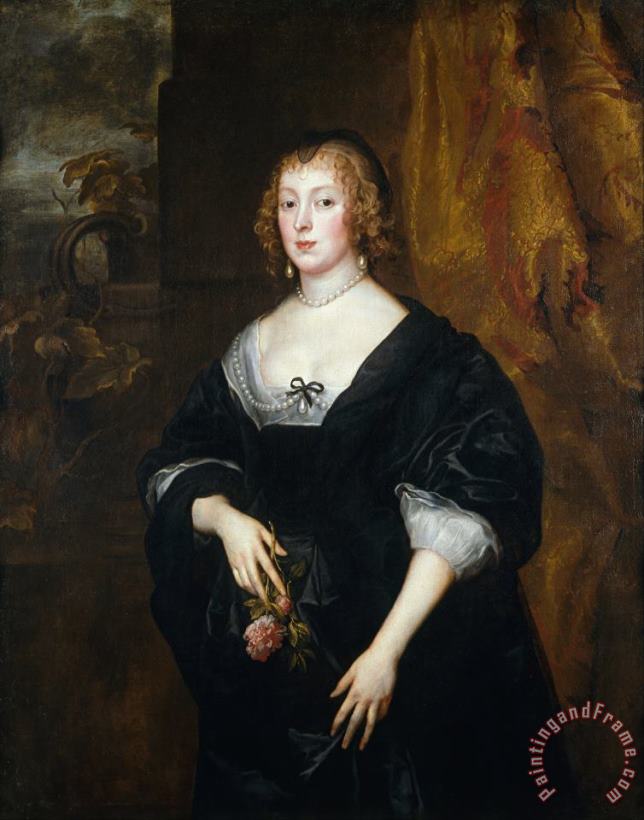 Anthonie Van Dyck Lady Dacre Art Print