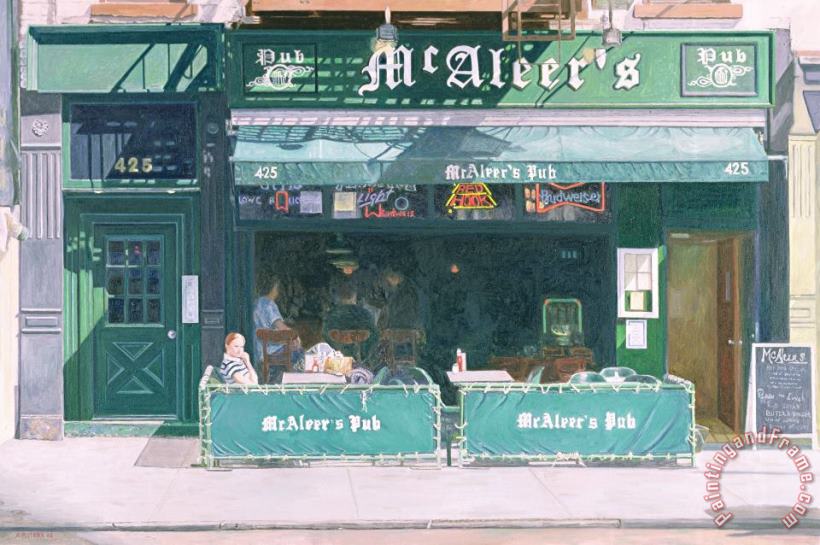 80th And Amsterdam Avenue painting - Anthony Butera 80th And Amsterdam Avenue Art Print