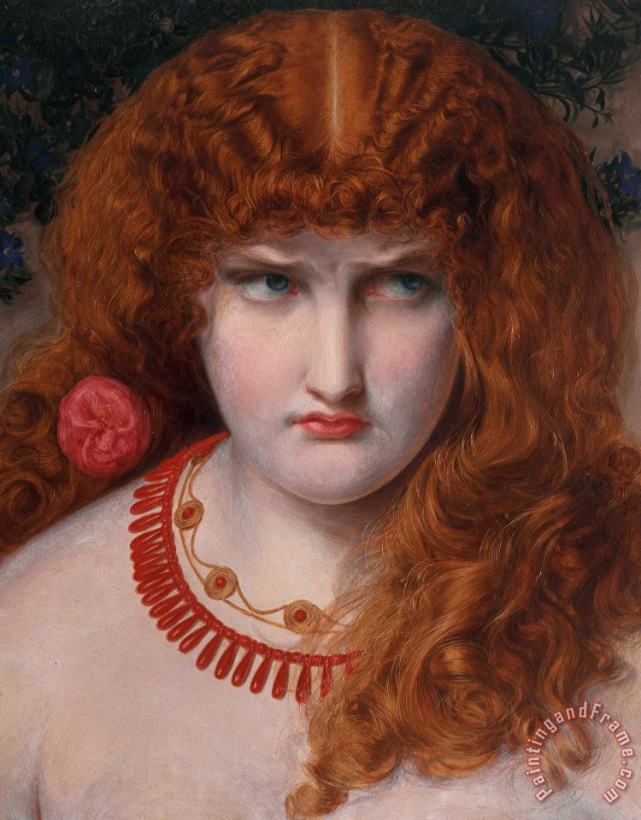 Anthony Frederick Augustus Sandys Helen Of Troy Art Painting