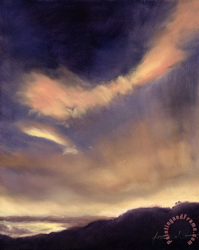 Antonia Myatt Butterfly Clouds Art Painting