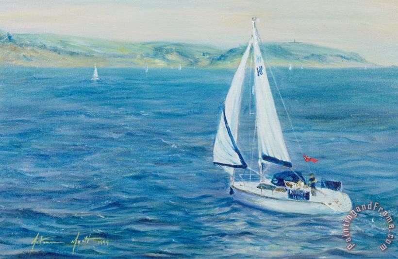 Antonia Myatt Sailing Home Art Print