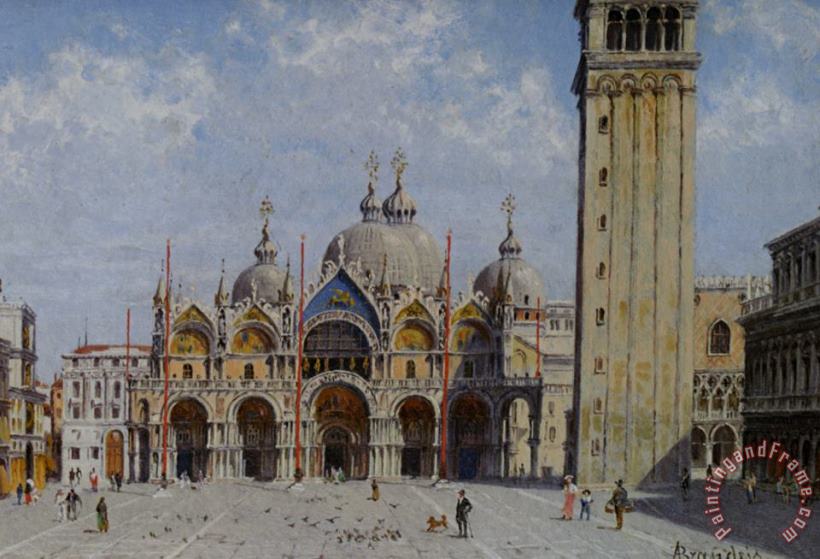 Antonietta Brandeis Palazzo Labia Venice Art Print