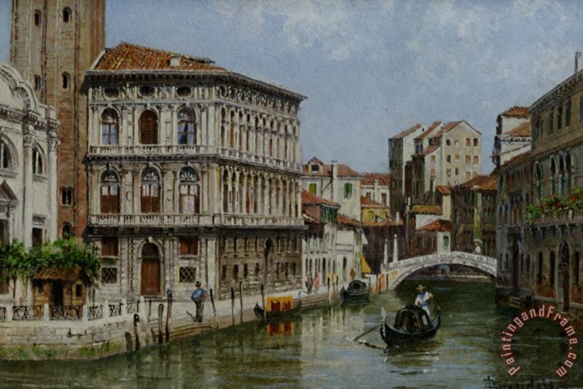 Antonietta Brandeis Piazza St Marco Venice Art Painting