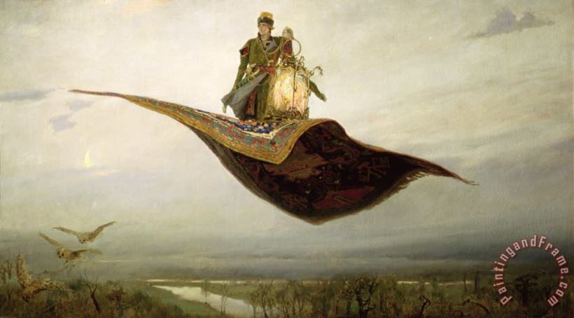 Apollinari Mikhailovich Vasnetsov The Magic Carpet Art Painting